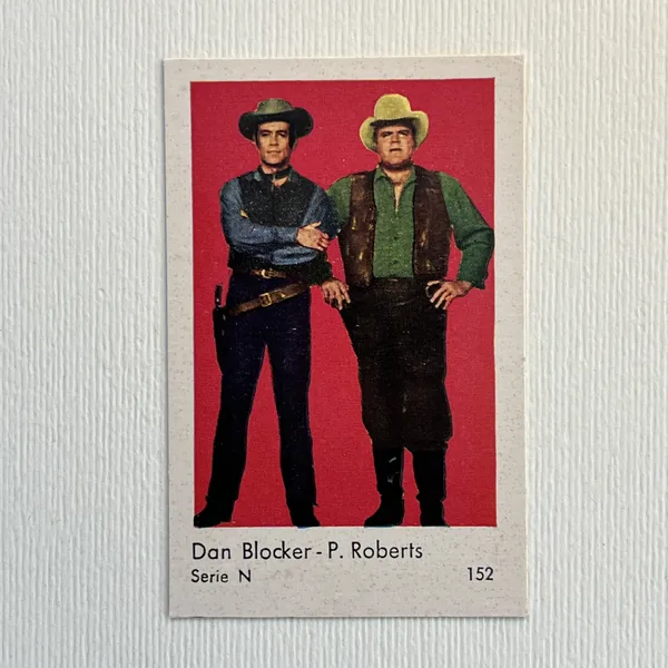 Dan Blocker - P. Roberts — Serie N #152