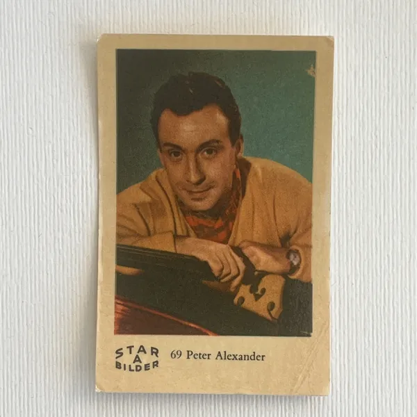 Peter Alexander — Star Bilder A #69