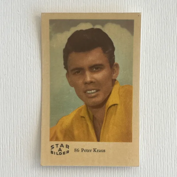 Peter Kraus — Star Bilder A #86