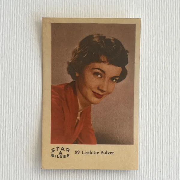 Liselotte Pulver — Star Bilder A #89