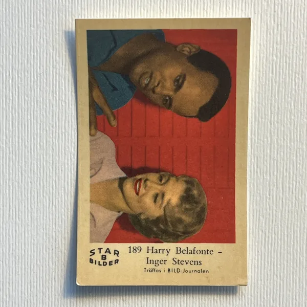 Harry Belafonte - Inger Stevens — Star Bilder B #189