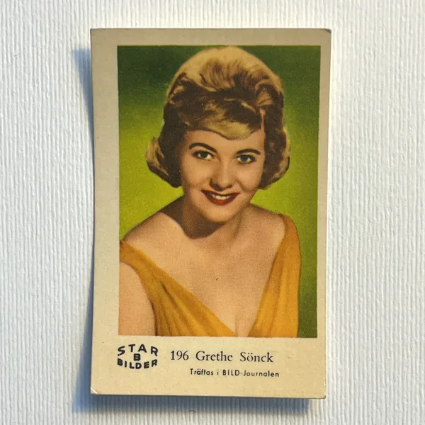 Grethe Sönck — Star Bilder B #196