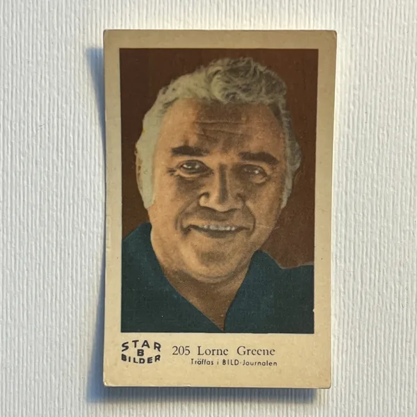 Lorne Greene — Star Bilder B #205
