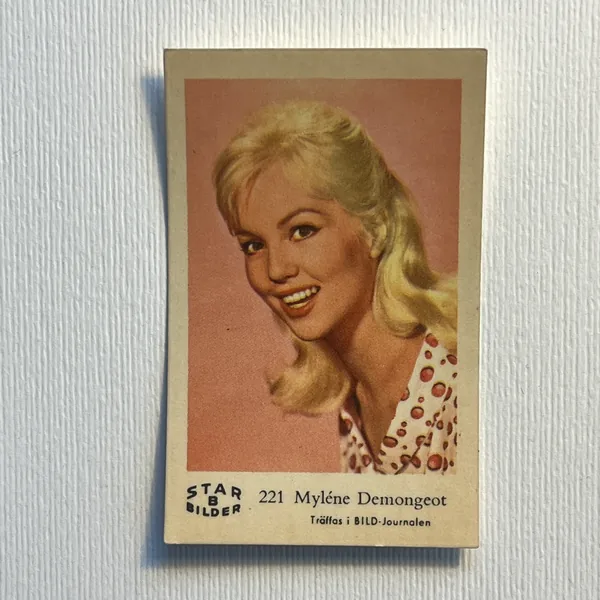 Mylène Demongeot — Star Bilder B #221
