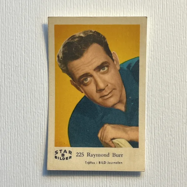 Raymond Burr — Star Bilder B #225