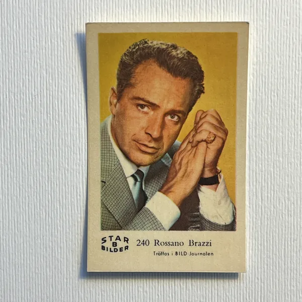 Rossano Brazzi — Star Bilder B #240