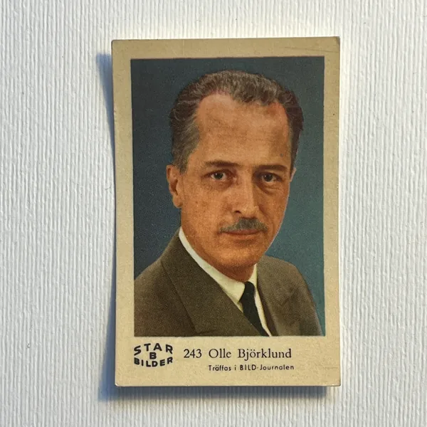 Olle Björklund — Star Bilder B #243