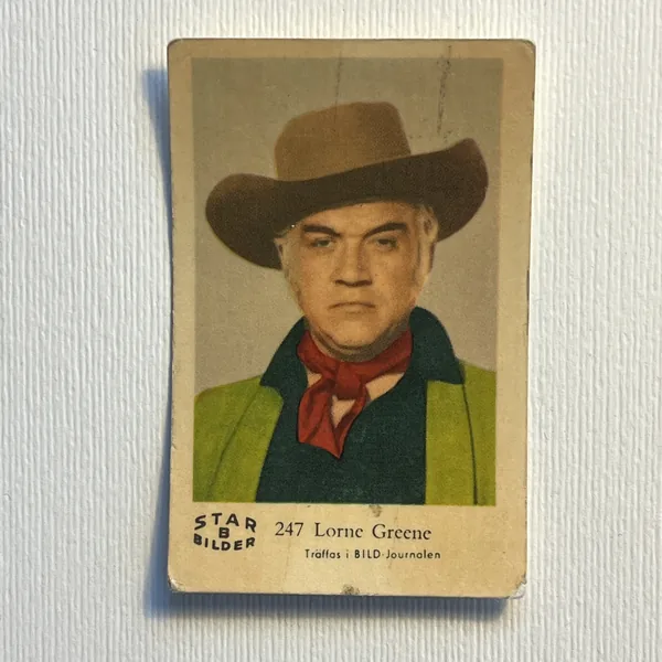 Lorne Greene — Star Bilder B #247