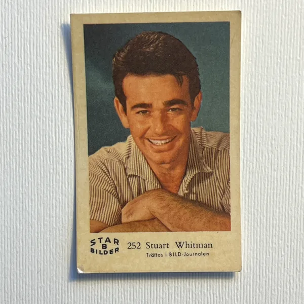 Stuart Whitman — Star Bilder B #252