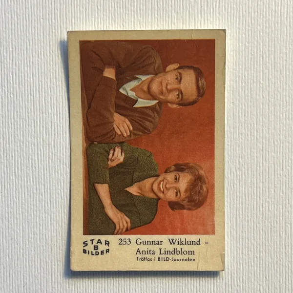 Gunnar Wiklund - Anita Lindblom — Star Bilder B #253