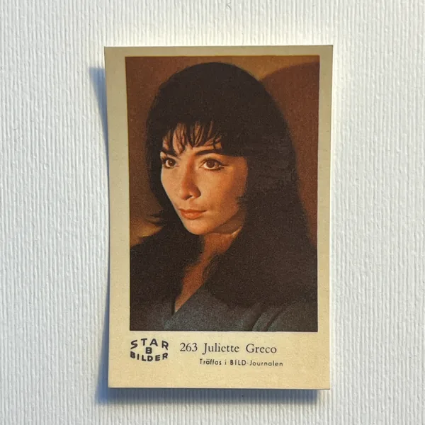 Juliette Greco — Star Bilder B #263