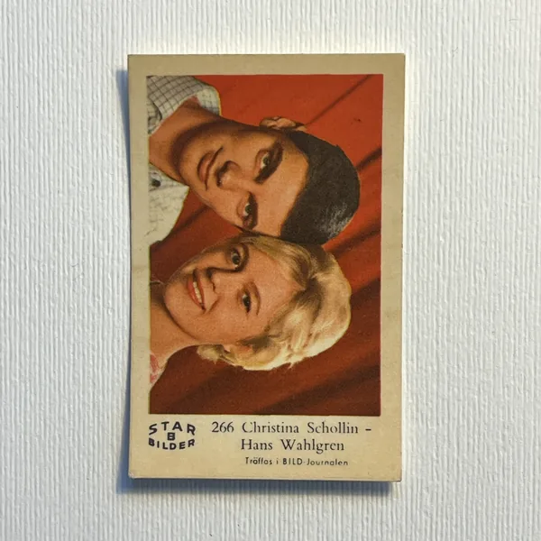 Christina Schollin - Hans Wahlgren — Star Bilder B #266