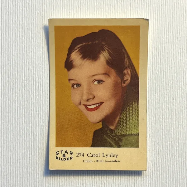 Carol Lynley — Star Bilder B #274