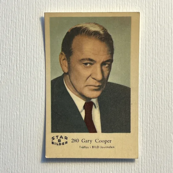 Gary Cooper — Star Bilder B #280