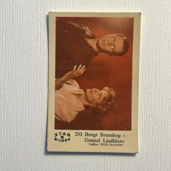 Bengt Brunskog - Gunnel Lindblom — Star Bilder B #293