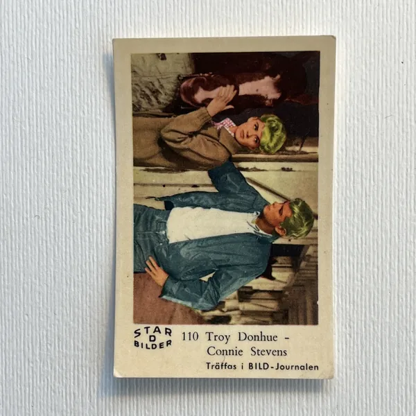 Troy Donhue - Connie Stevens — Star Bilder D #110
