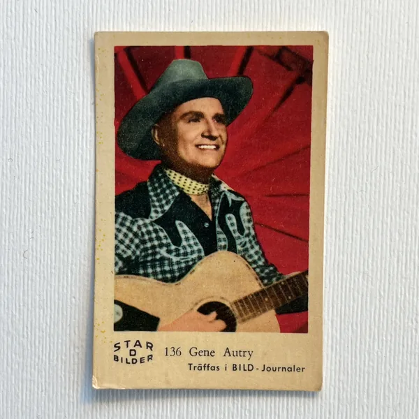 Gene Autry — Star Bilder D #136