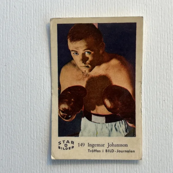 Ingemar Johansson — Star Bilder D #149