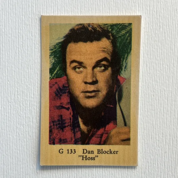 Dan Blocker "Hoss" — G Set #133