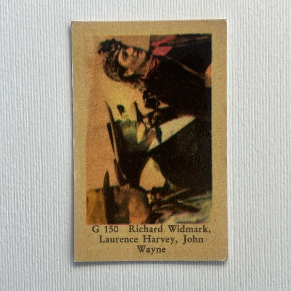 Richard Widmark - Laurence Harvey - John Wayne — G Set #150