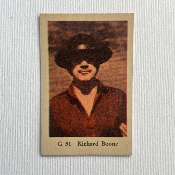 Richard Boone — G Set #51