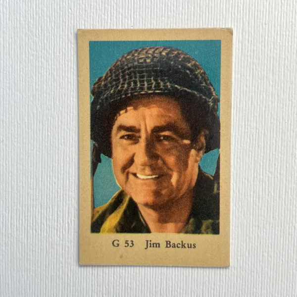 Jim Bacus — G Set #53