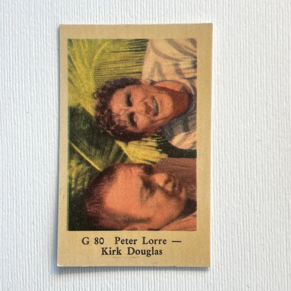 Peter Lorre - Kirk Douglas — G Set #80