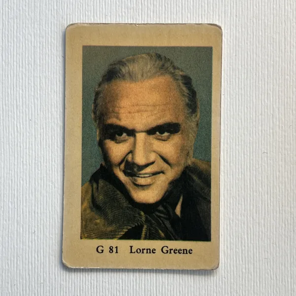 Lorne Greene — G Set #81