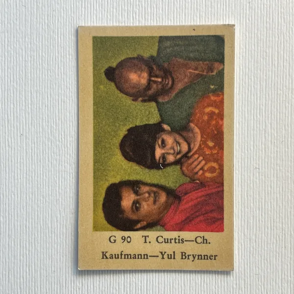 T. Curtis - Ch. Kaufmann - Yul Brynner — G Set #90