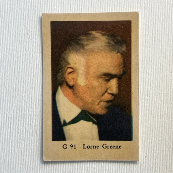 Lorne Greene — G Set #91
